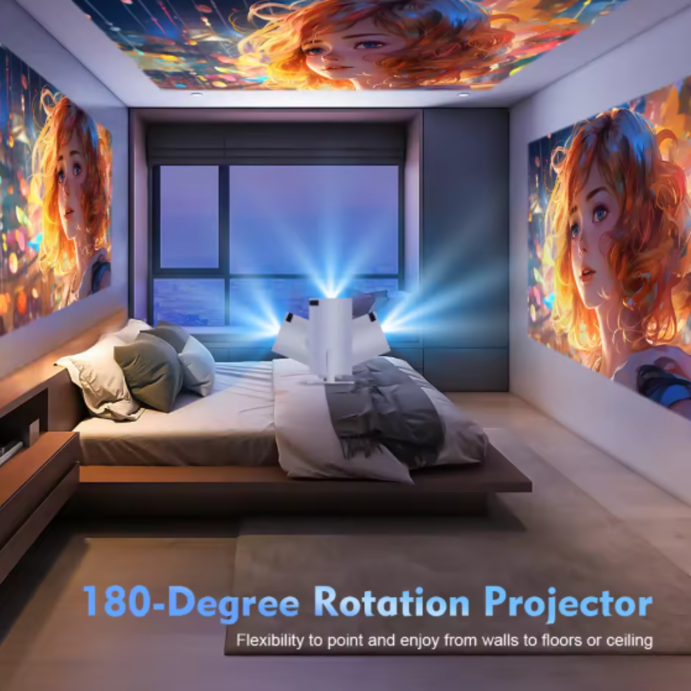 Portable Projector 180°