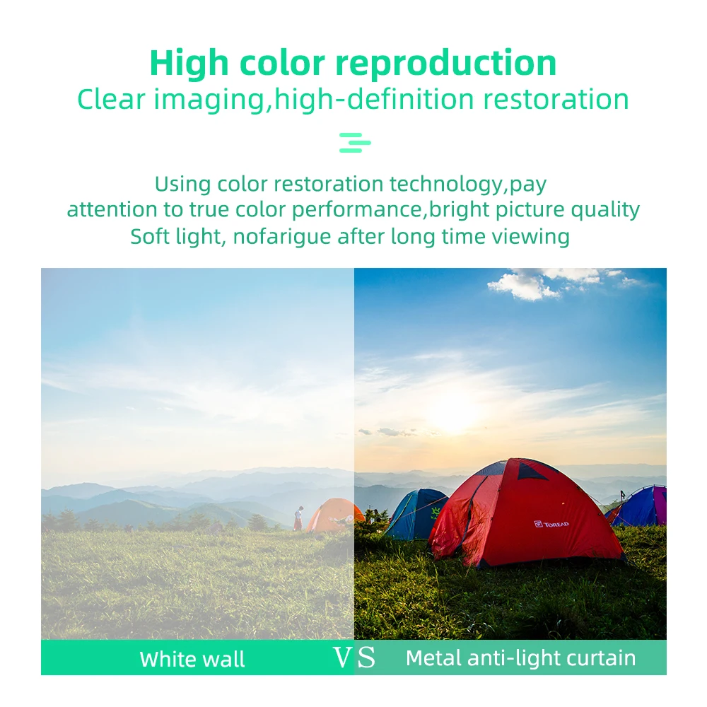 Anti-Light Projector Screen