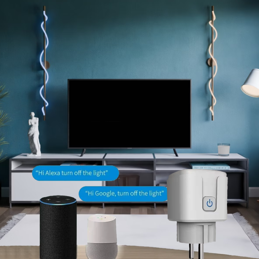 Smart WiFi Plug – Power & Voice Control