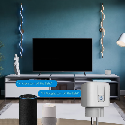 Smart WiFi Plug – Power & Voice Control