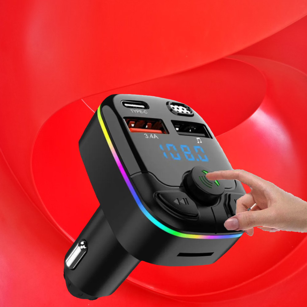 Bluetooth 5.0 Car FM Transmitter