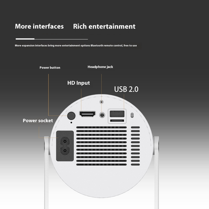 Portable Projector 180°