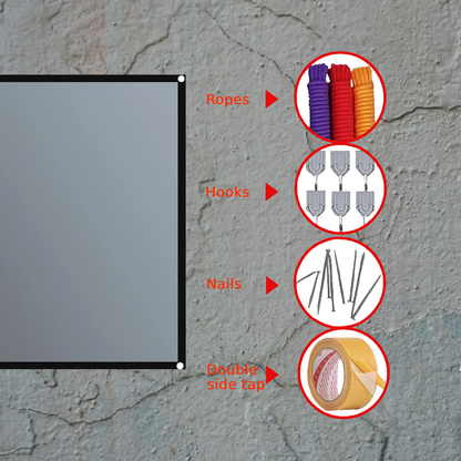 Anti-Light Projector Screen